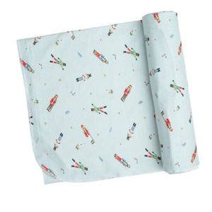 Angel Dear Nutcracker Christmas blanket