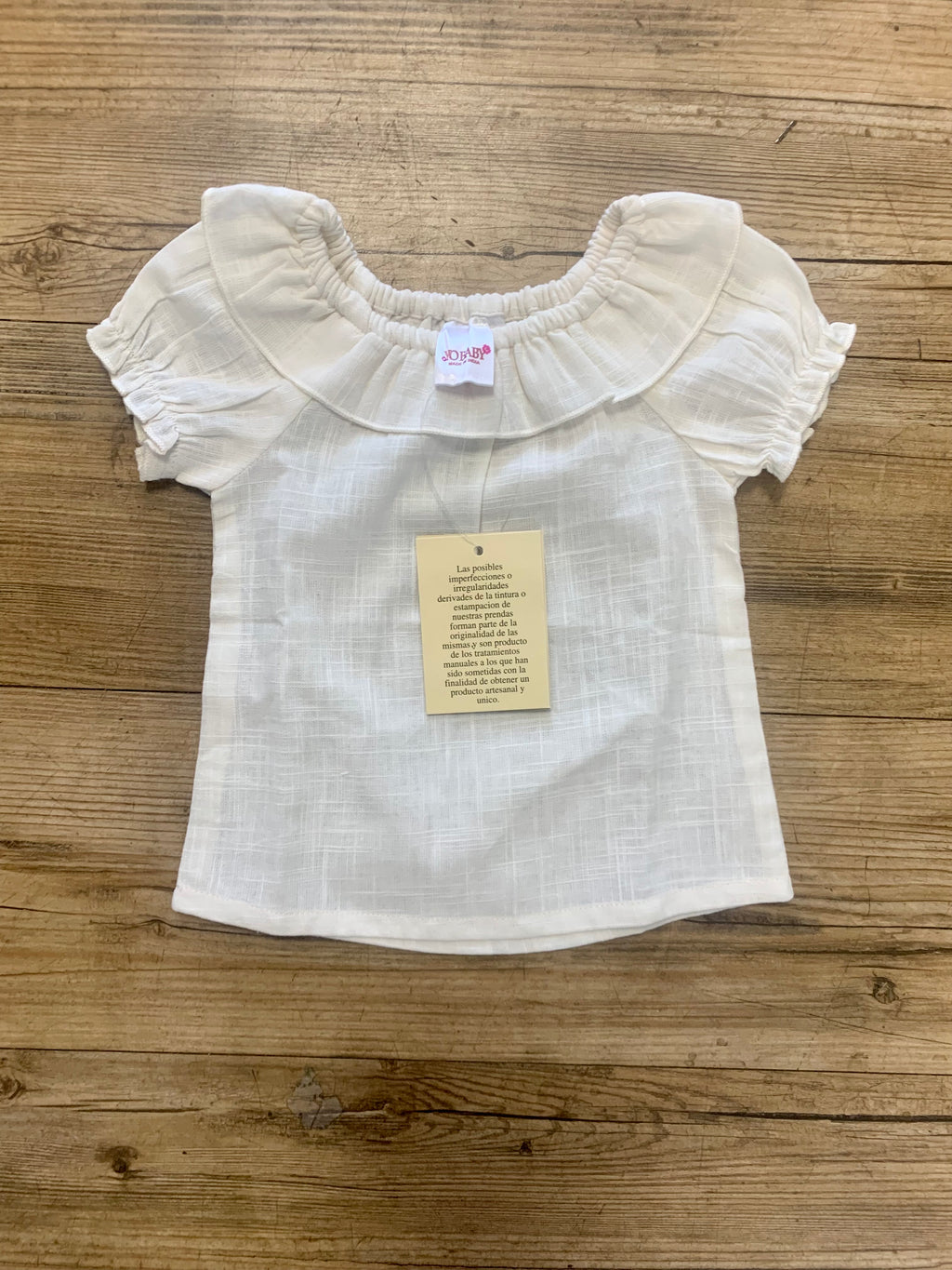 Yo Baby Ruffle Collar Top