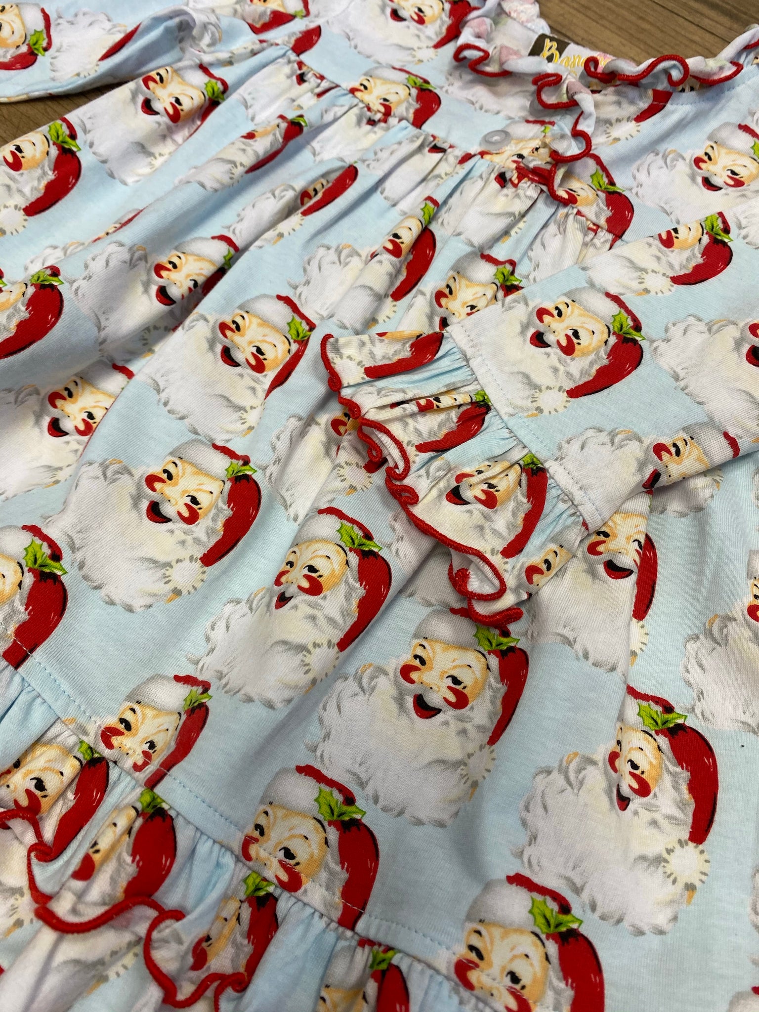 Banana Split Vintage Santa Gown (STHE)