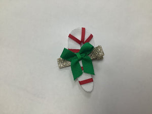 Bows For Belles Candy Cane Bow