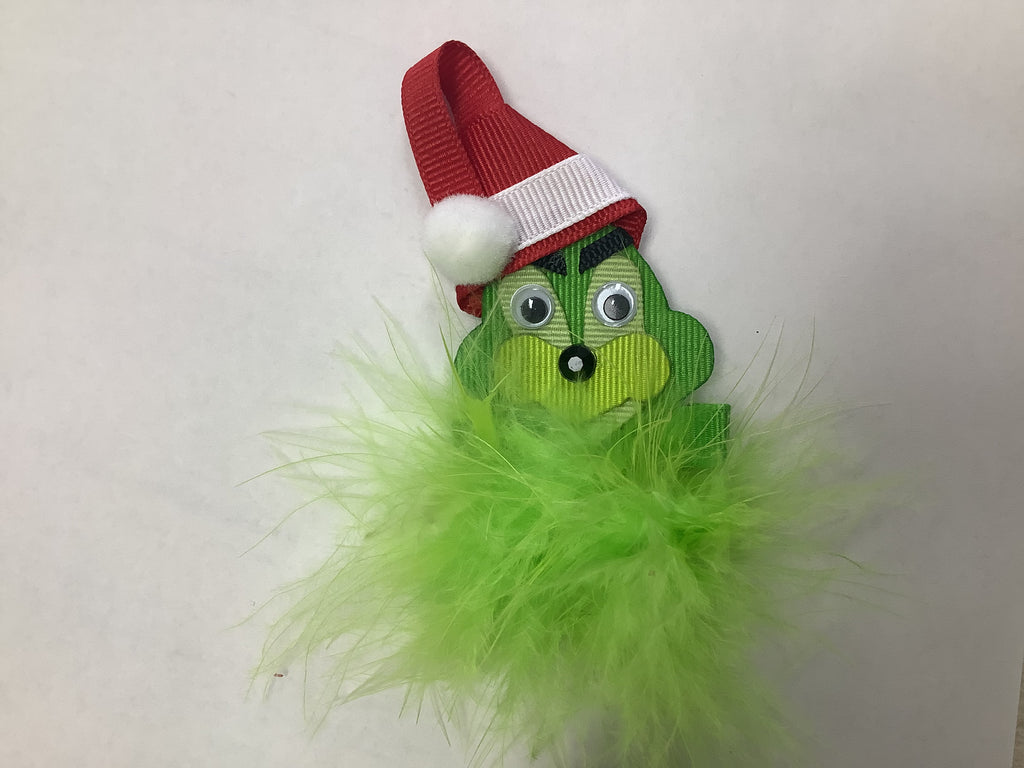 Bows for Belles Grinch Bow