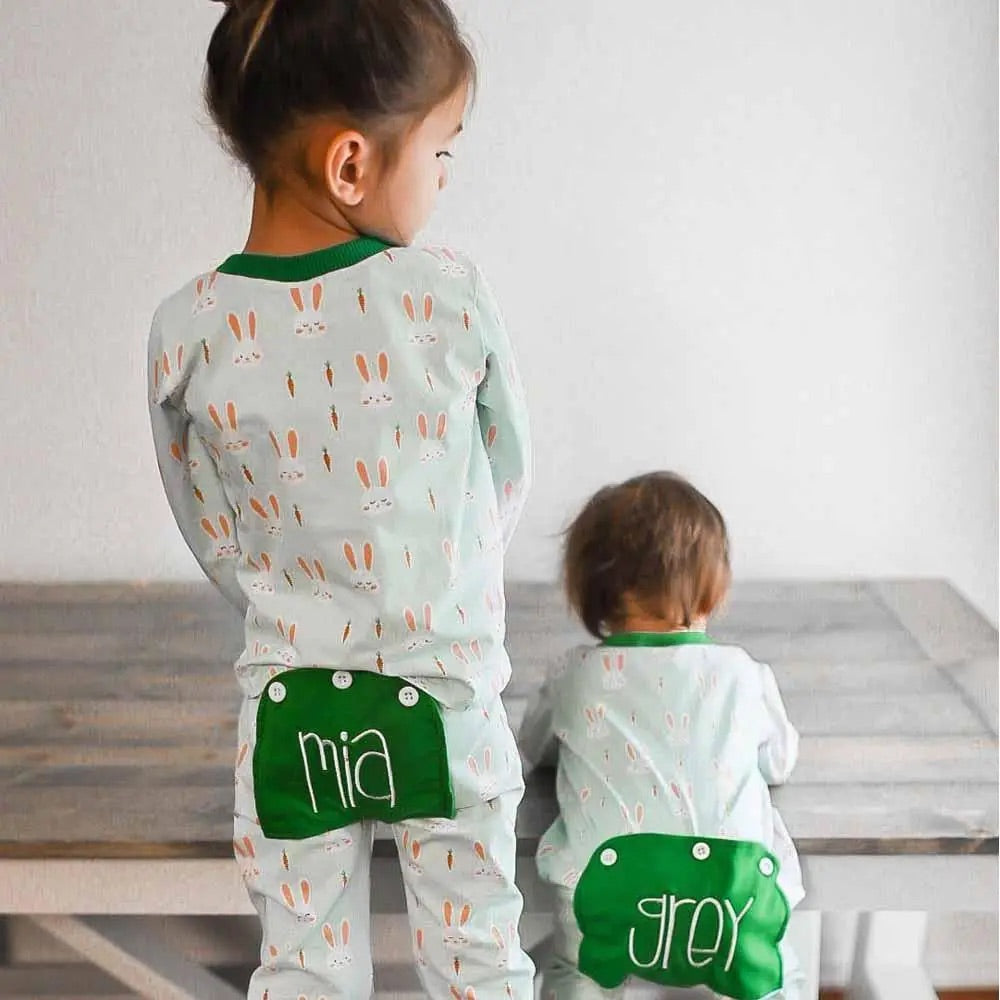 Sugar Bee Bunny Pajama Set (HE)