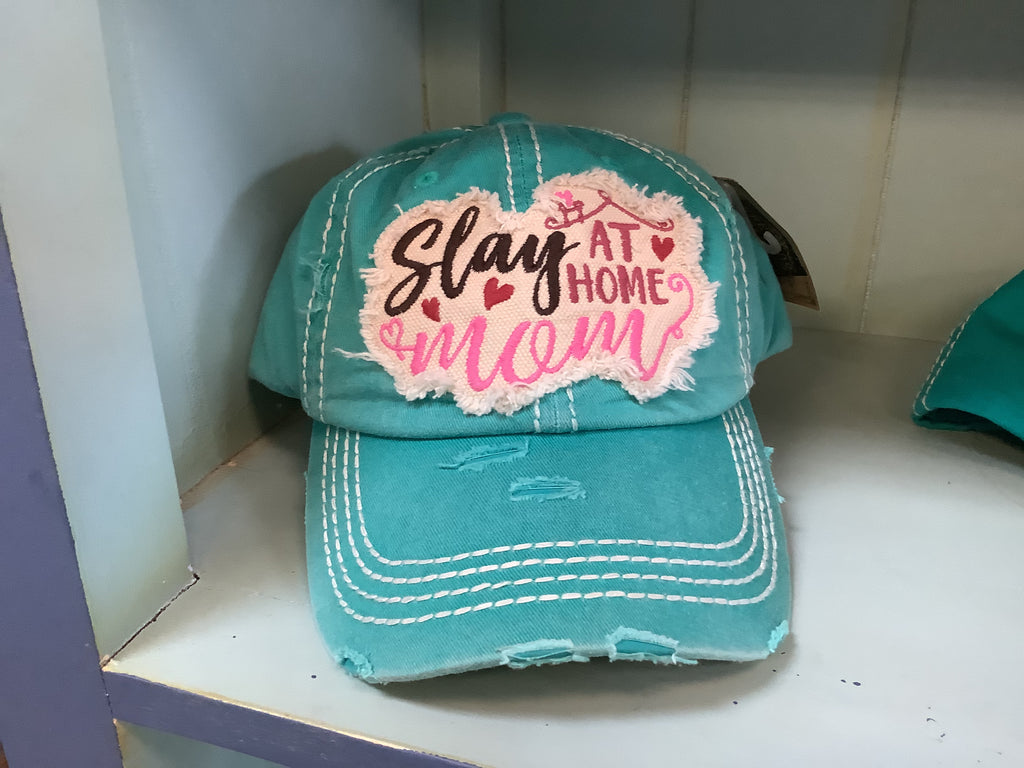 Slay at Home Mom Ball Cap