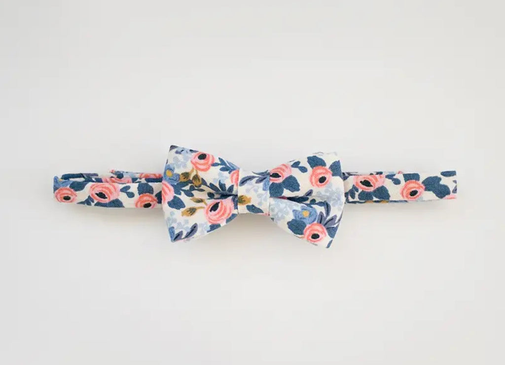Rifle Paper Periwinkle Bow Tie