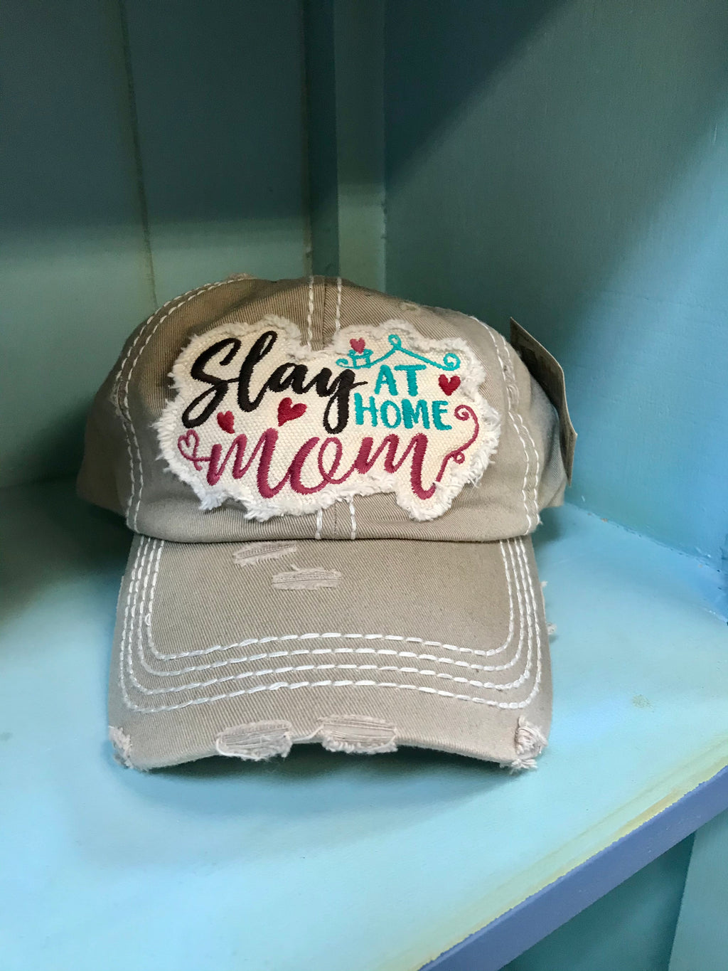 Slay at Home Mom Ball Cap