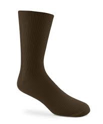 Jeffries 1111 Brown Socks (STHE)