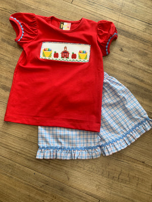 Banana Split School House 2 Piece Girls Set (STHE)
