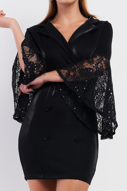 Sequin Suit Dress