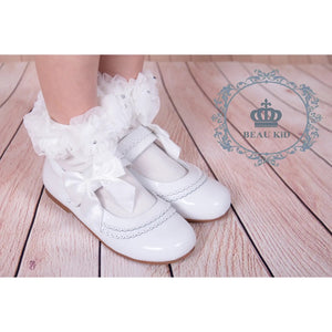Beau Kids White Mary Jane (STHE)