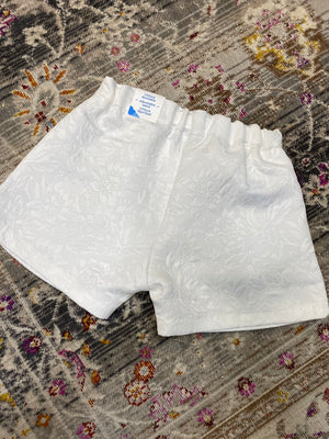 Mayoral 3201 - 18 White Textured Shorts (STHE)