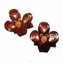 Bows for Belles Turkey Pair Light Brown