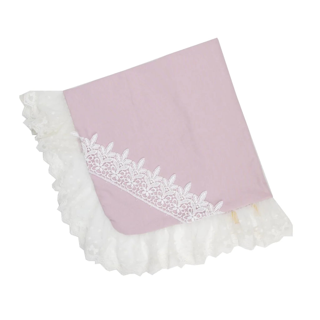 Haute Baby Lilac Mist Receiving Blanket