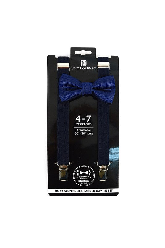 UMO Lorenzo Bow Tie and Suspender Sets