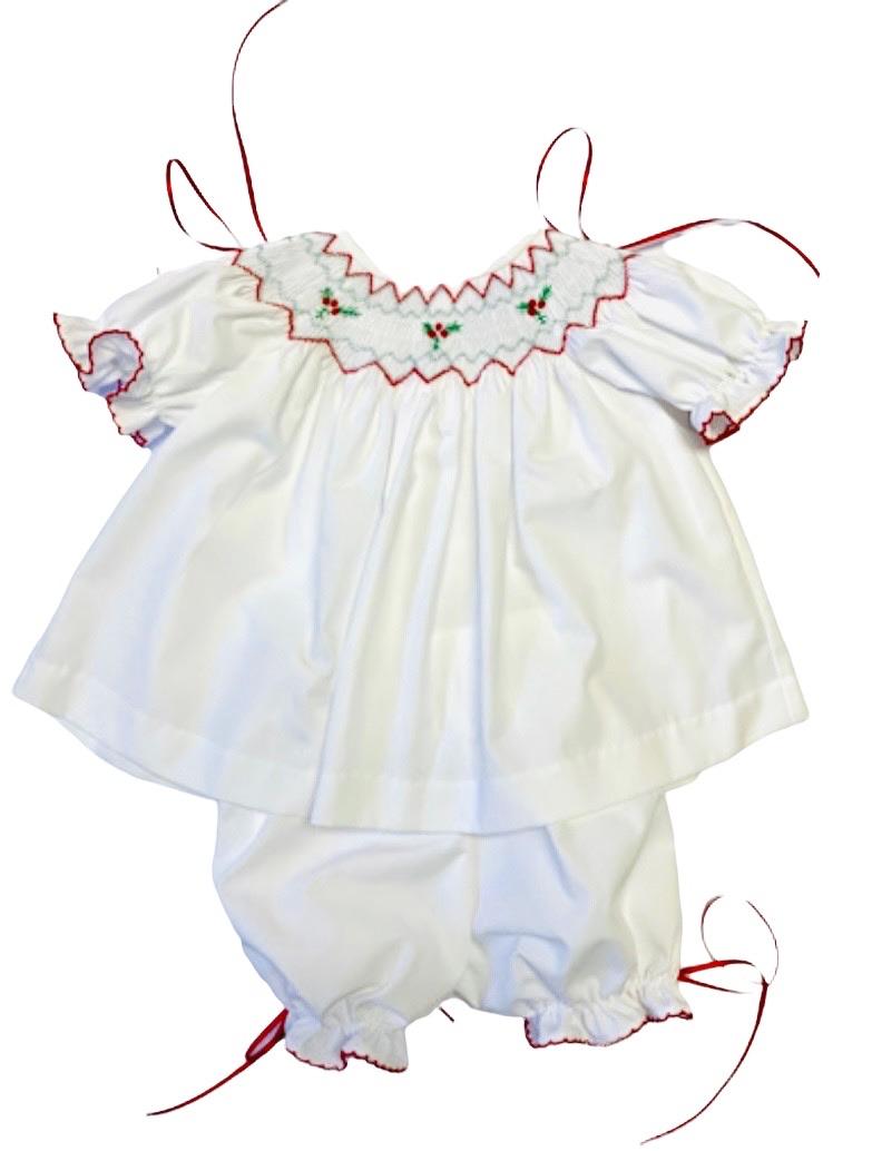 LuLu BeBe Christmas Bloomer Set (STHE)