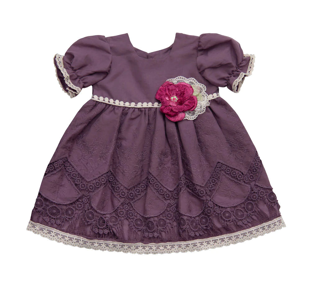 Haute Baby Violet Field Baby Dress CVF04